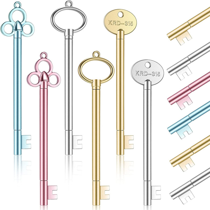 

12 PCS Retro Neutral Gel Pen Signature Pen Cute Novelty Pens Bulk Black Fine Point Pen for Office School Party Decoration