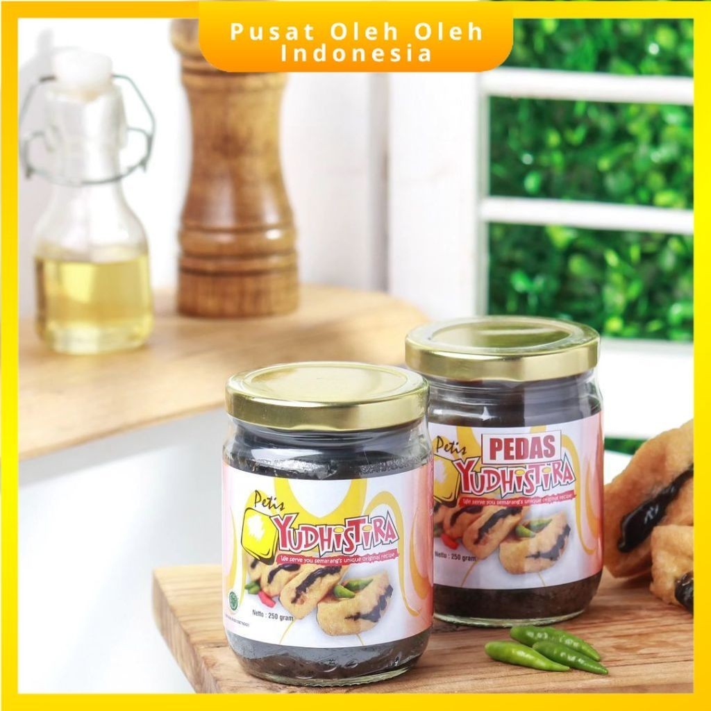

Sambel Petis Udang Pedas dan Original Tahu Merk Yudhistira 250 gram Asli Khas Semarang