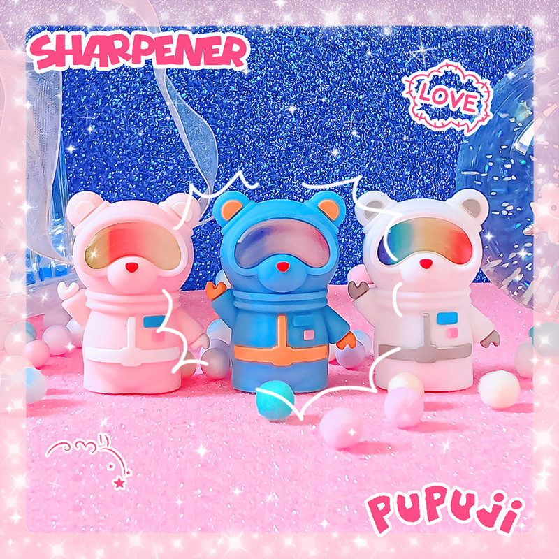 

back to school equipment kawaii Aesthetic stationery school useful School supplies Stationery Astronauts Pencil sharpener