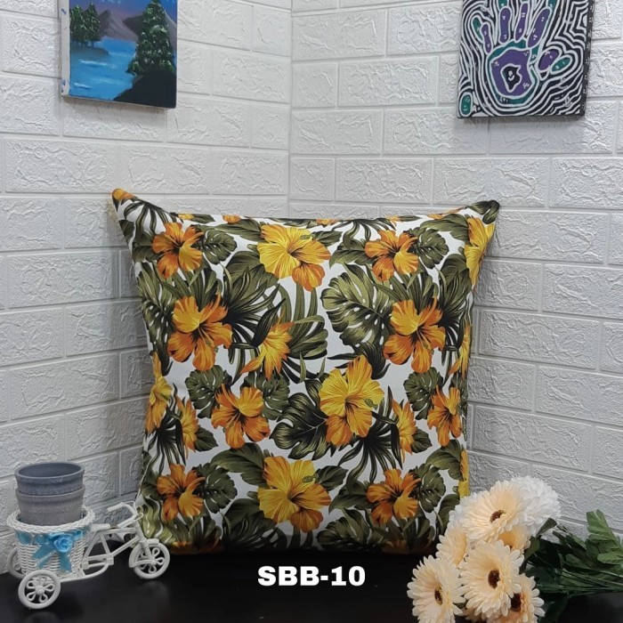 Sarung Bantal Sofa Besar 50x50, 60x60, 70x70 Kanvas, Bantal lantai - SBB 10, 70 x 70