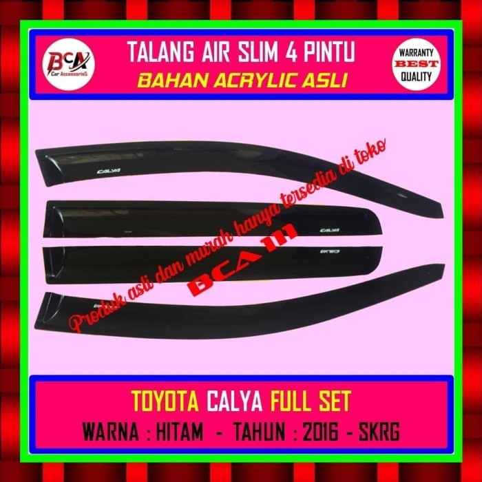 TALANG AIR MOBIL TOYOTA CALYA