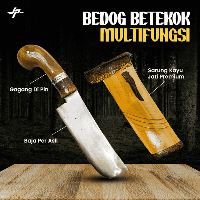 Juragan pisau - bedog betekok multifungsi bajar per cacah tulang cincang daging