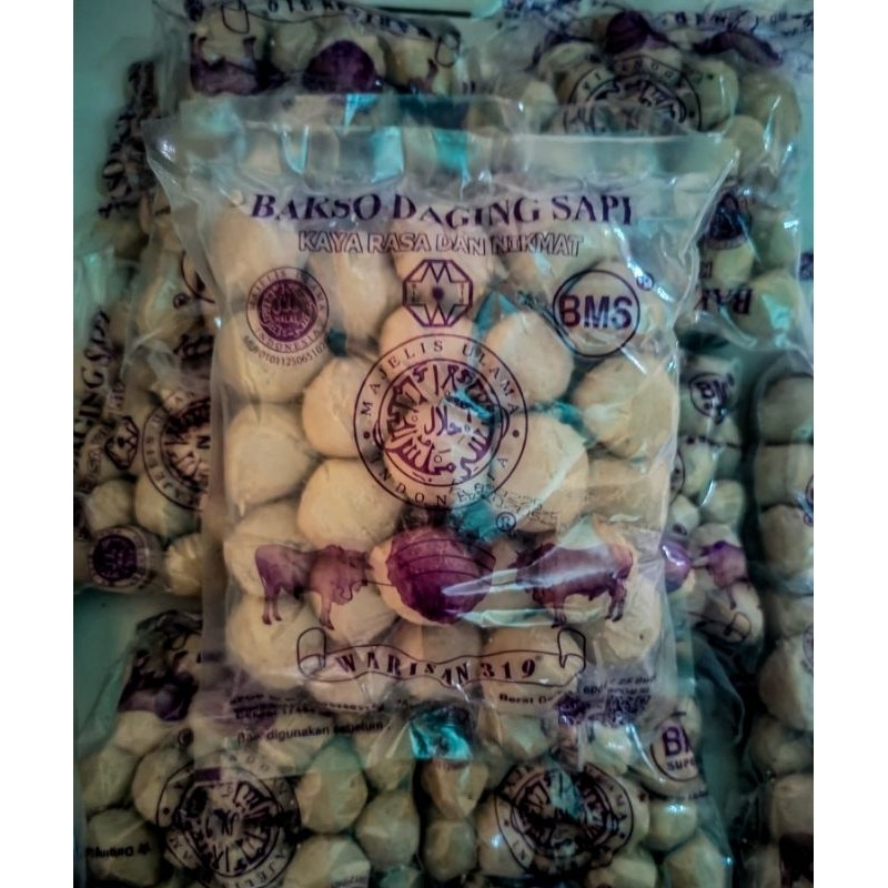 

(DERIFROZEN) BAKSO WARISAN ISI 25/50 600Gram