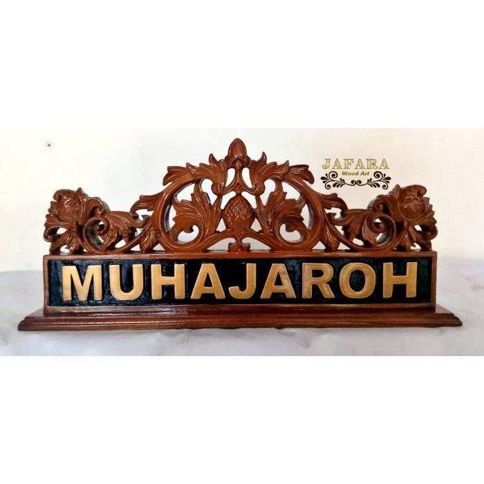 

Papan Nama Kayu Ukir dan Jabatan Kantor Bisa Custome Termurah Seindonesia EJ4354