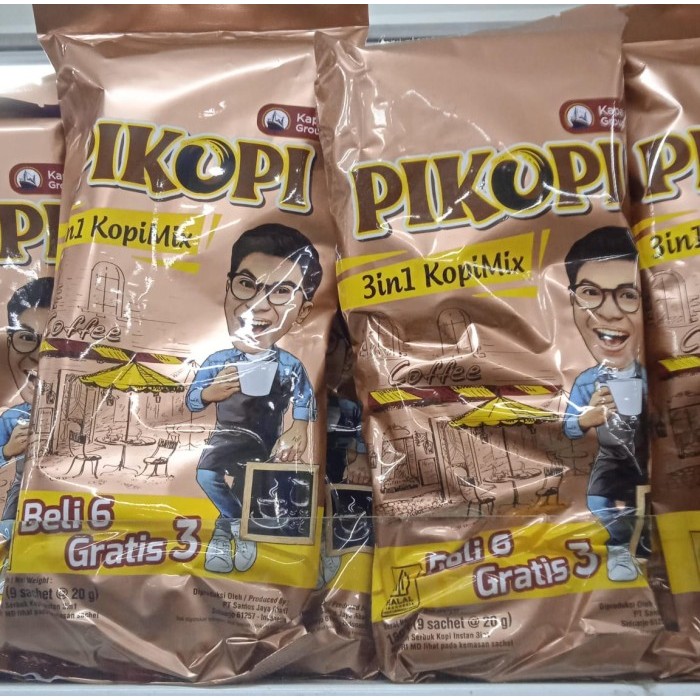 

Pikopi Beli 6 Gratis 3 (9scht @20gr) ALL VARIANT - 3In1 Kopimix