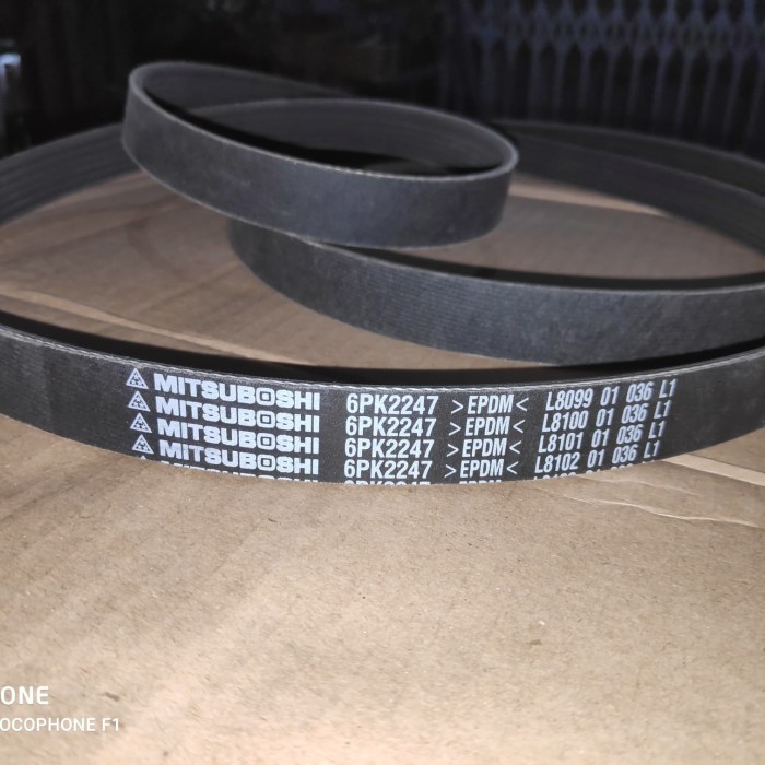 Jual--Cod MITSUBOSHI Fan belt 6PK2247 EPDM tali kipas fanbelt 6PK 2247 XTRAIL