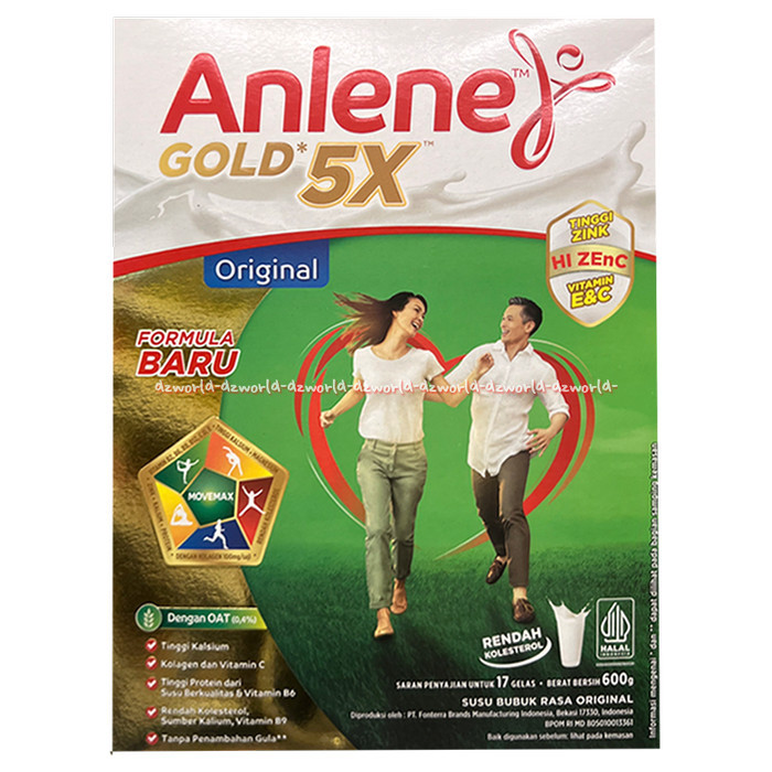 

[[Promo]]BEST SELLER Anlene Gold Plus Rasa Coklat Susu Anline Susu Tinggi Kalsium 51+ 650gr - 1