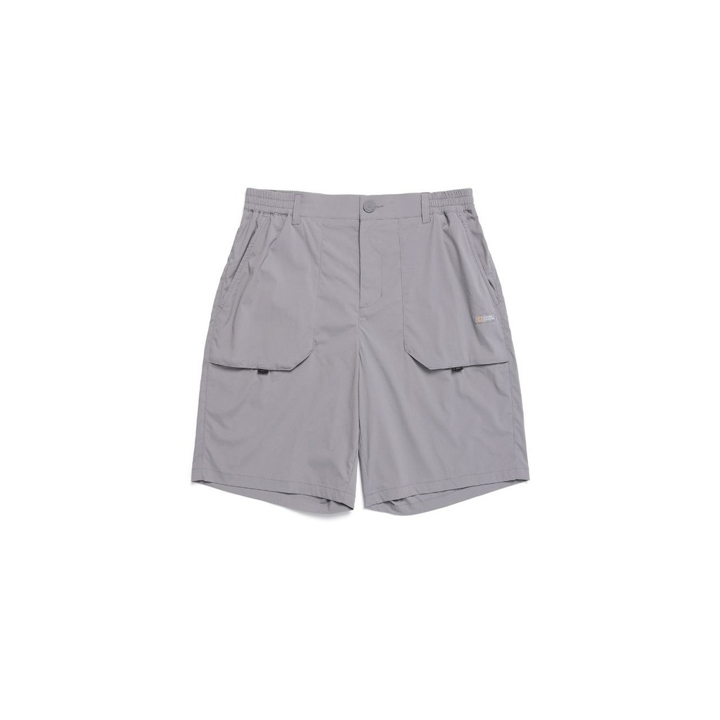 National Geographic Unisex Mesh Hybrid Fatigue Shorts Iron Grey - Celana Pendek Unisex Iron Grey