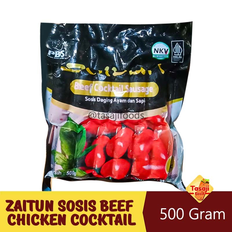 

Zaitun Sosis Beef & Chicken Cocktail 500 Gram