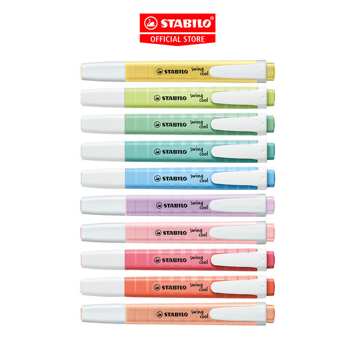 

STABILO SET 10 - Swing Cool Pastel Edition All / Highlighter 10 pcs