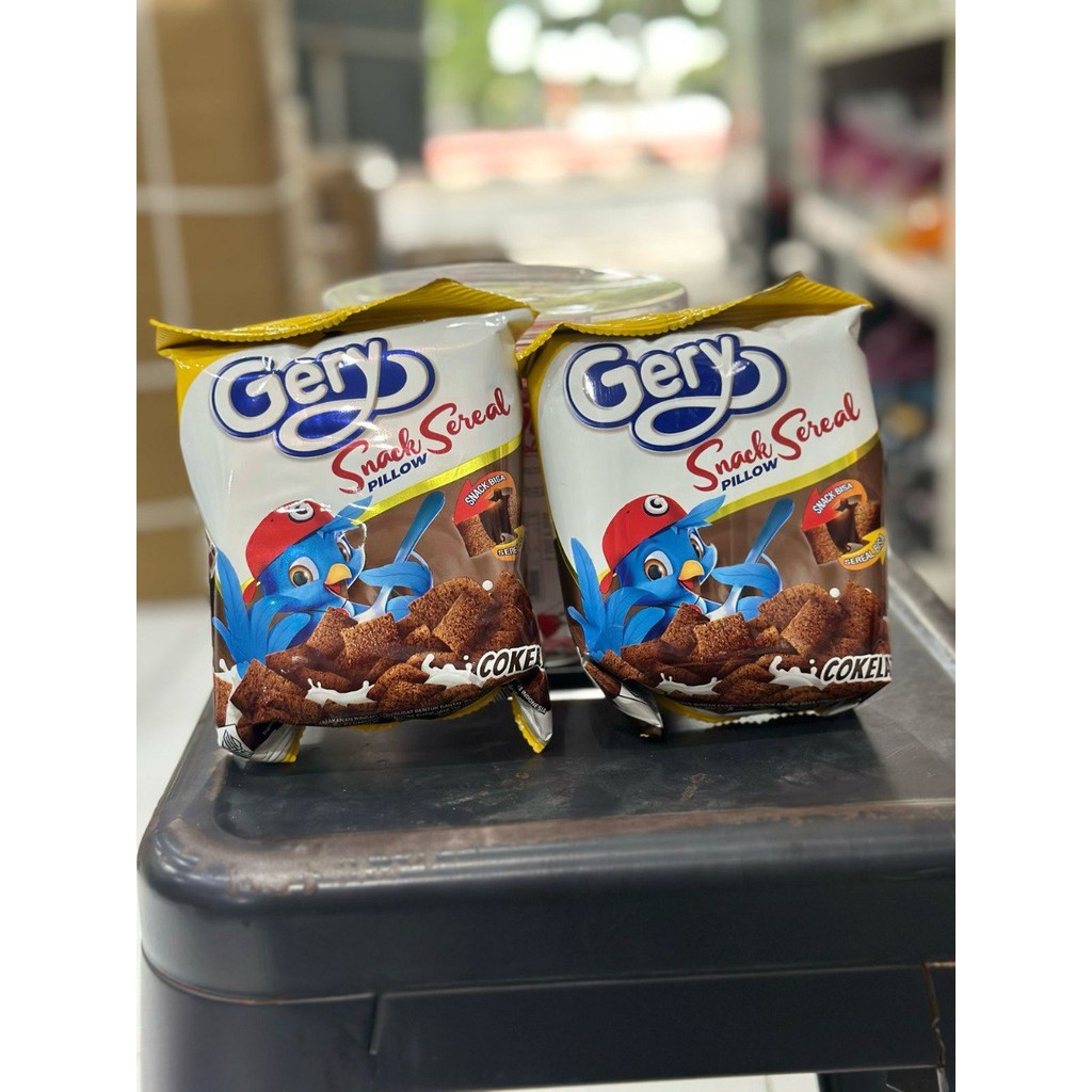 

[120gram] S162 | [PACK] Gery Snack Sereal Bantal Pack isi 5 Pcs