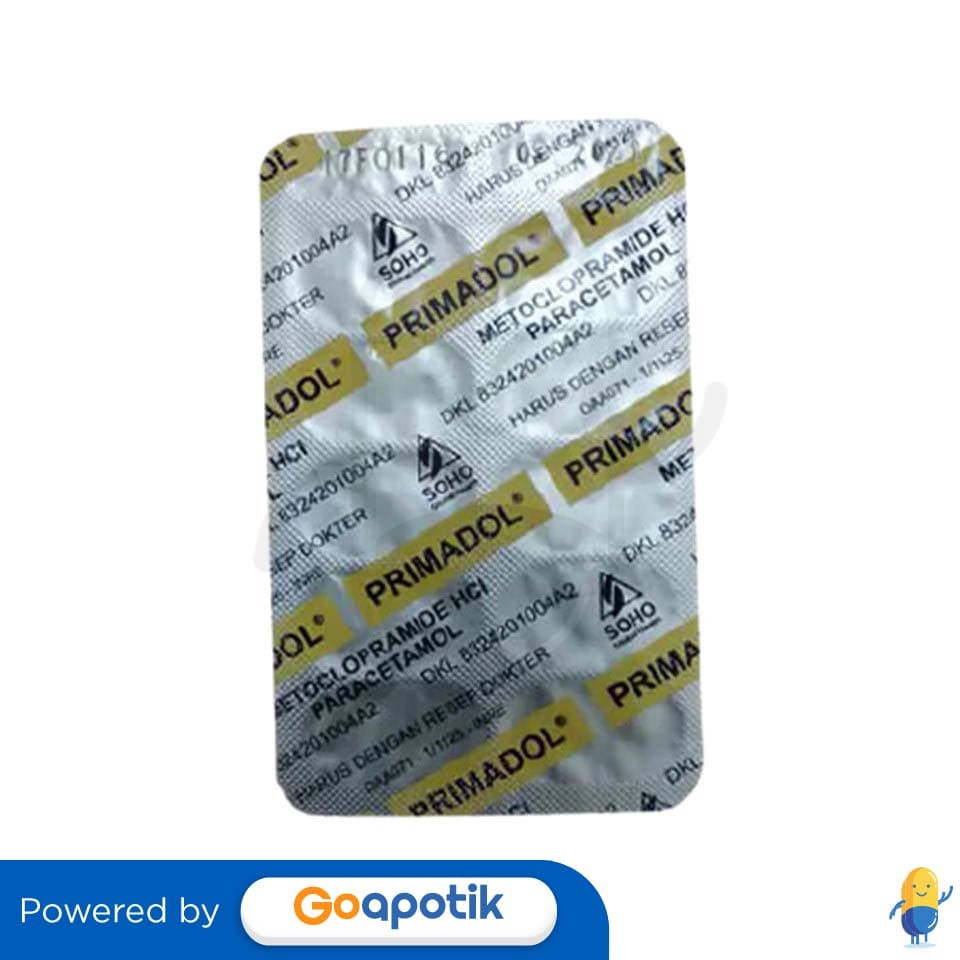 Primadol Strip Isi 10 Kaplet