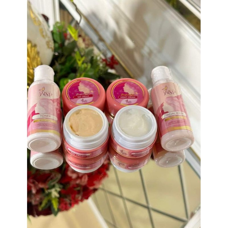 WSP GLOW SKINCARE BPOM KEMASAN BARU 100% ORIGINAL FREE GIFTTERMURAH / TERLARIS