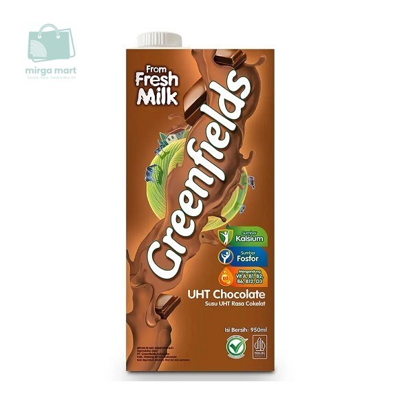 

GREENFIELDS UHT CHO MALT/CHOCOLATE 950 ML