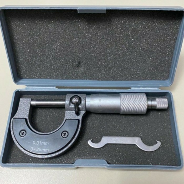 

Micrometer / Mikrometer / Mikrometer Sekrup 0-25mm 0,01mm - 0 - 25 mm