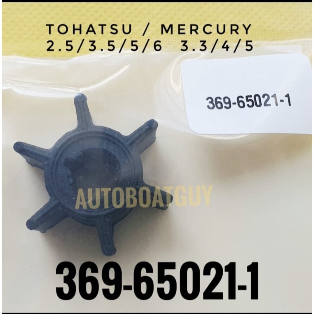 Impeller 369-65021-1 / 47-16154-3 TOHATSU / MERCURY 4 / 5 / 6 PK