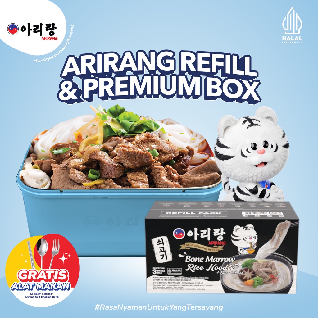 

Arirang Premium Box + Self Cooking Refill Bone Marrow