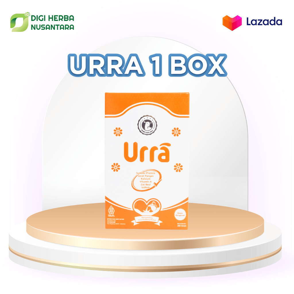 

SUSU URRA Penambah Berat Badan Anak Tinggi Badan Anak - 200g 1 Box