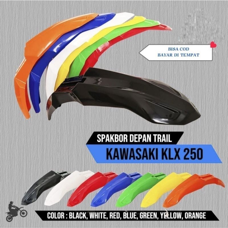 PROMO SPAKBOR DEPAN SLEBOR DTRACKAR COVER PELINDUNG SPAKBOR DEPAN KLX 250 SELEBOR DEPAN KLX 150 SPAK