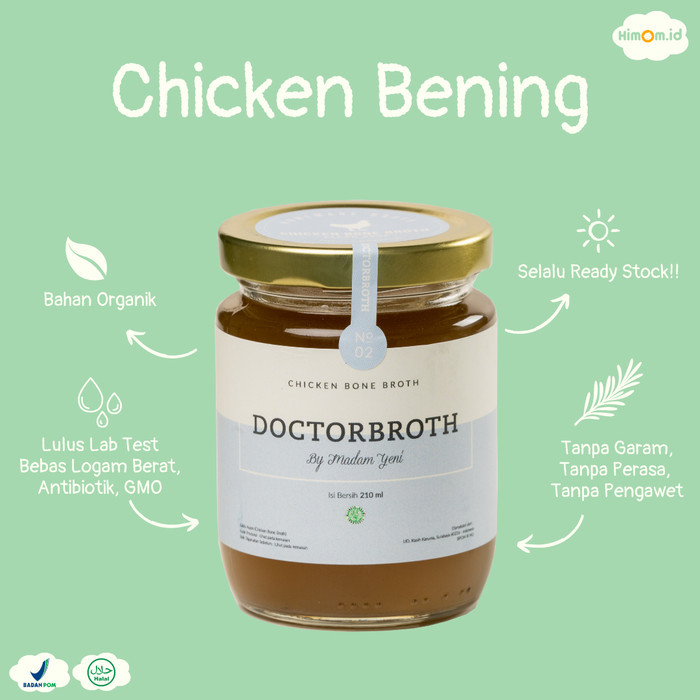 

[[Best Promo]] Doctor Broth - Chicken Bening, Kaldu Ayam,chicken broth READY STOCK!