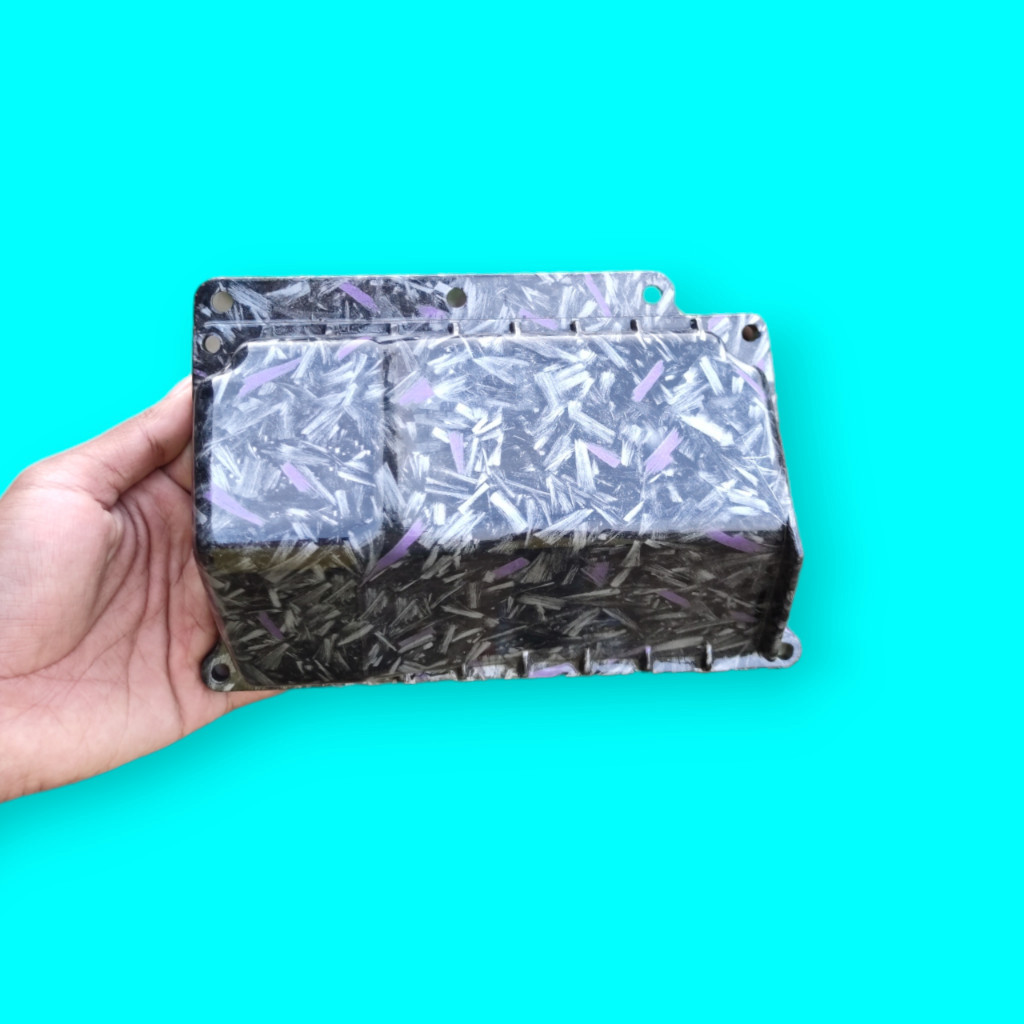 Forged ungu tutup filter mio sporty mio smile AES VARIASI 27 RACINGSHOP