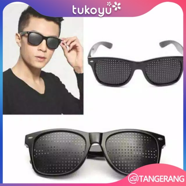 Terapi Mata Kacamata Pinhole Bantu Kurangi Minus Silinder