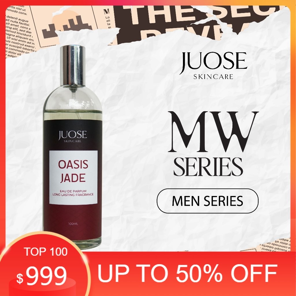 Blackmode x Juose Skincare - Parfum Juose Oasis Jade Men Series Eau De Parfum 100Ml