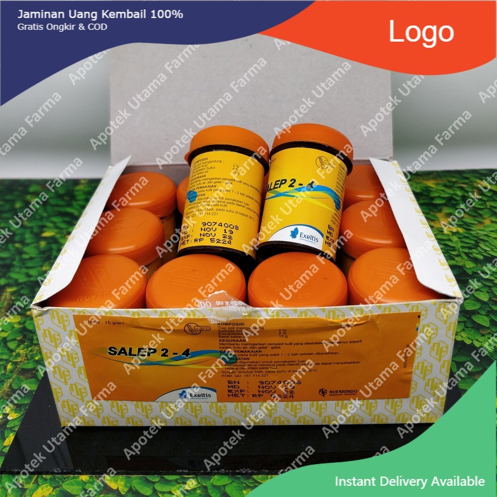 SALEP 24 / 2-4 15GR NUFA | OBAT KADAS | KUDIS | KUTU AIR | GATAL |