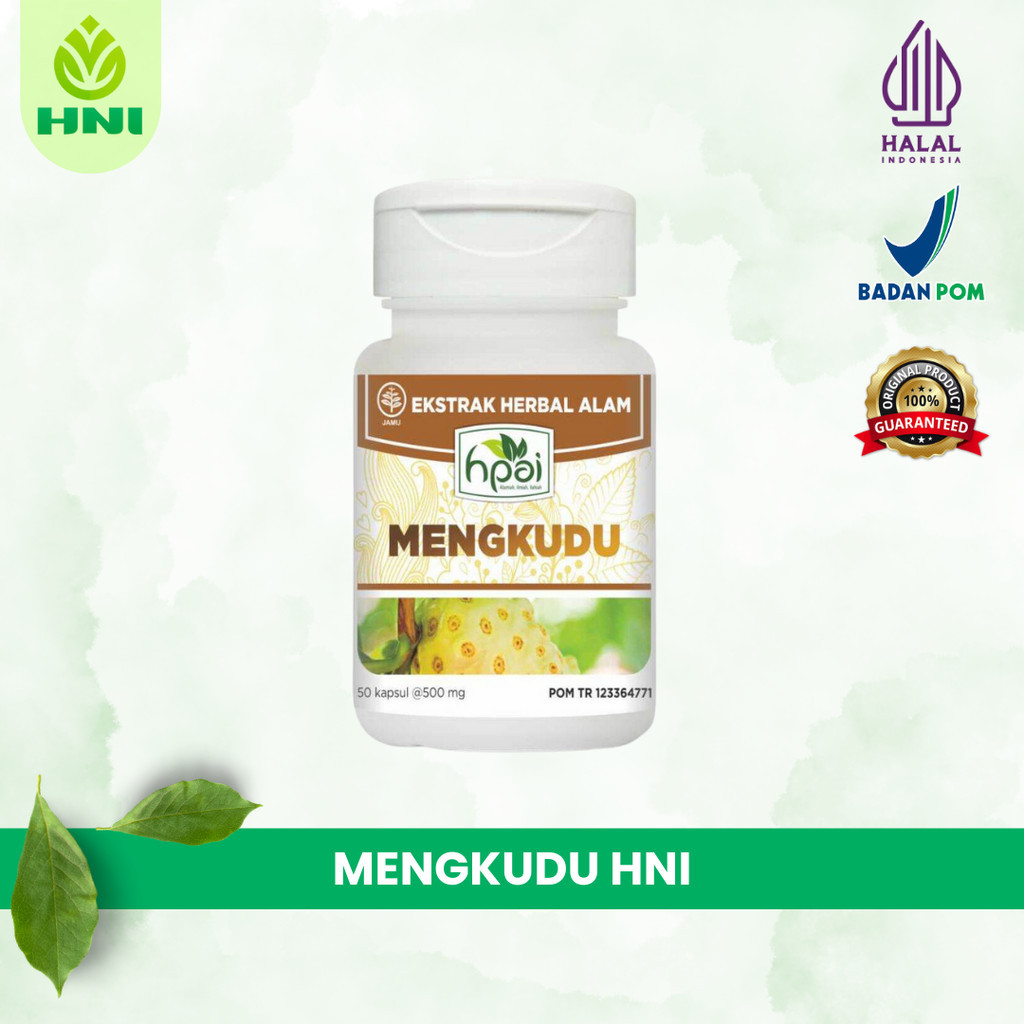 

Mengkudu HNI Herba Berkhasiat Darah Tinggi Terbuat Dari Herba Alami