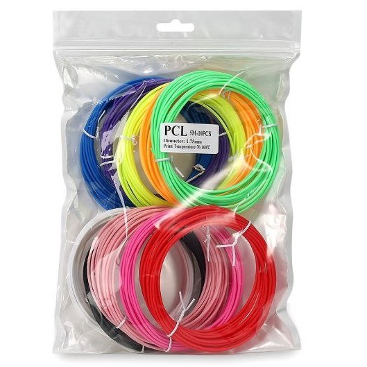 

Mainan DIY 3D Pen Wireless Printing Drawing Pulpen 3 Dimensi Anak - Tinta 10 Warna