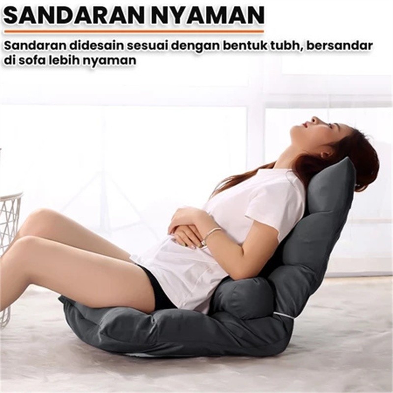 Sofa Lipat - Kursi Lesehan Sandaran Kursi Sofa Lipat Sofa Lantai Minimalis Kursi Lantai