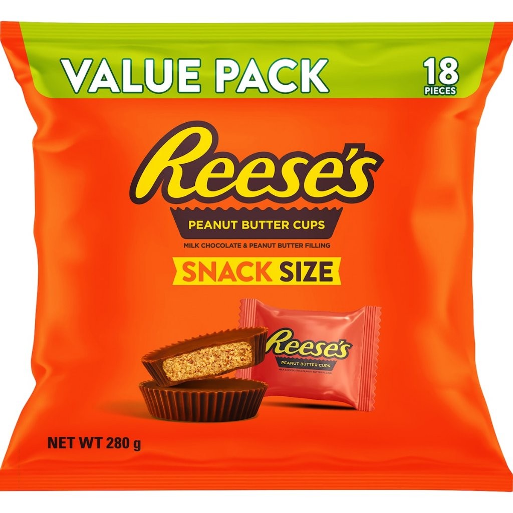 

Reese's Peanut Butter Cups Snack Size 280g Australia