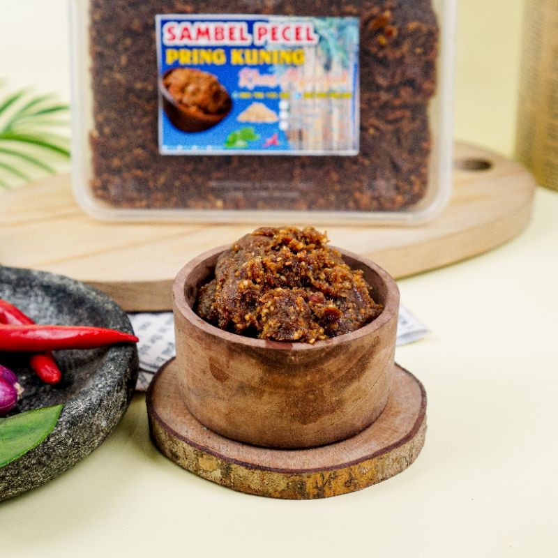 

PROMO SAMBEL PECEL / BUMBU PECEL PRING KUNINGKHAS NGANJUK 1Kg