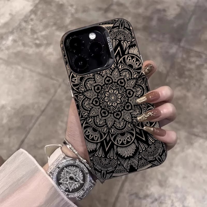 Nudesign Totem beruntung Sesuai untuk phone case OPPO a16 aesthetic a18 premium a5s one piece a17 ca