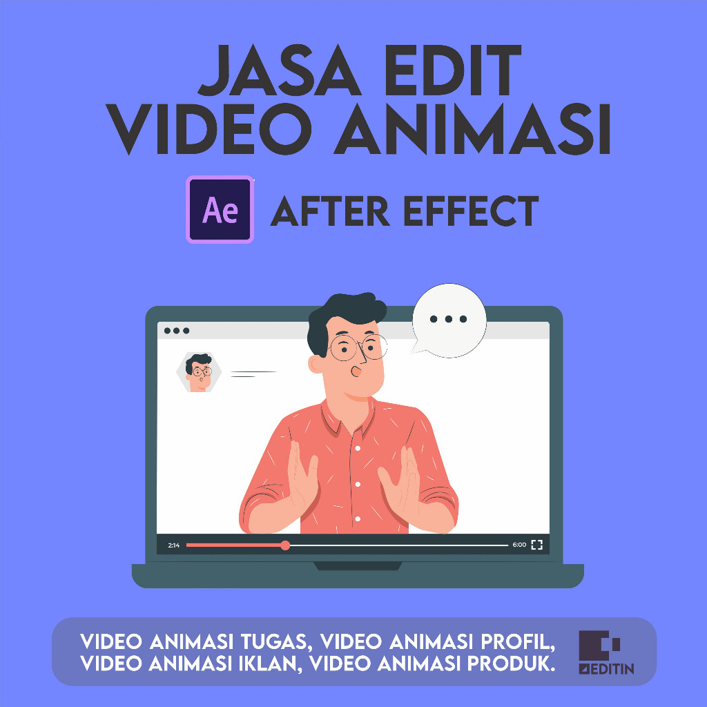 Jasa Edit Video Animasi After Effect