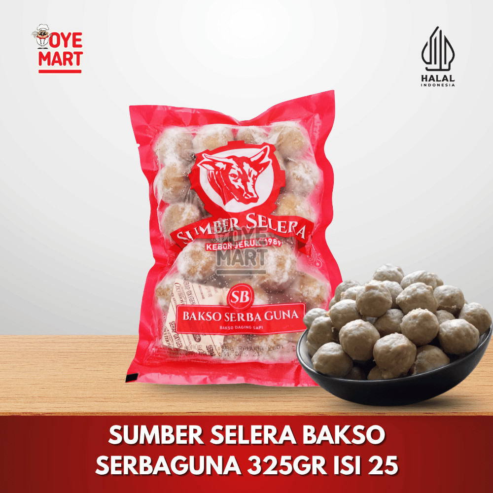 

SUMBER SELERA BAKSO SERBAGUNA 325GR ISI 25
