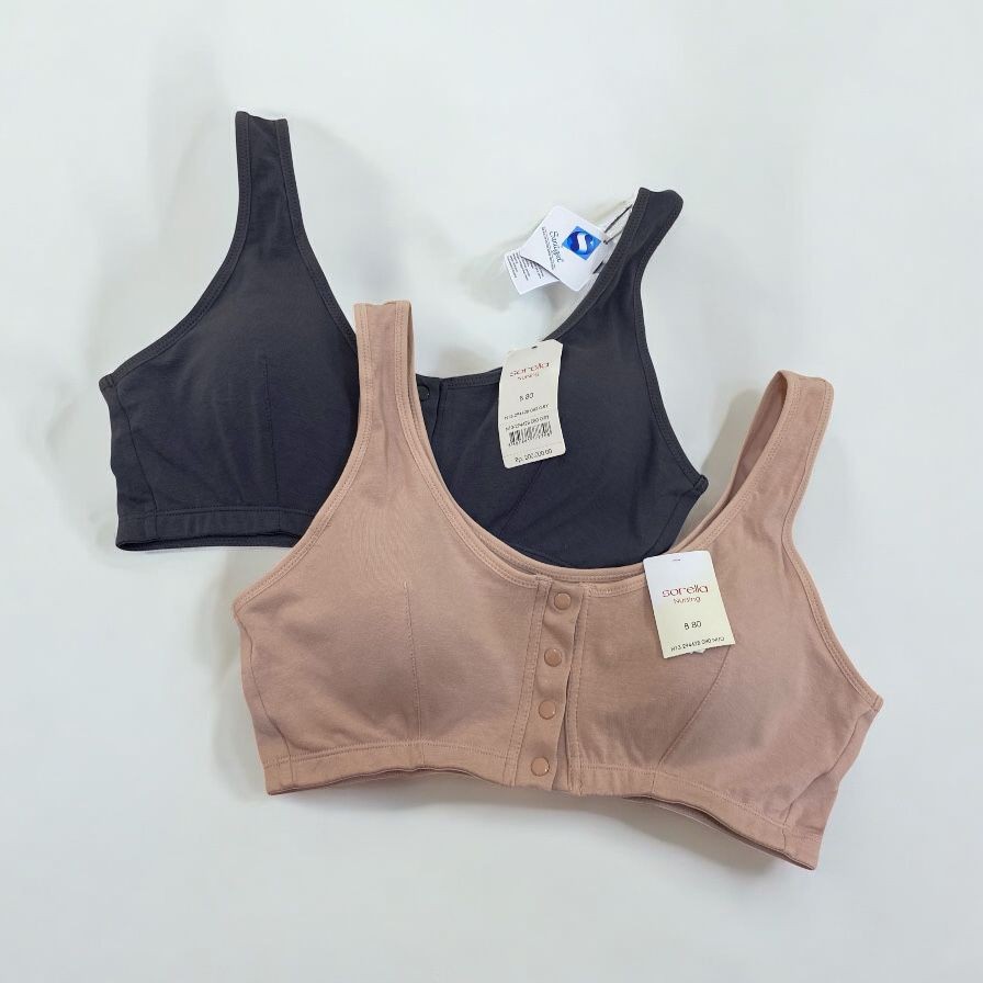 Bra BH Wanita SORELLA 29442 - Tanpa Kawat - Model Kancing Depan - Ukuran 36B 36C 36D - Busui Friendl