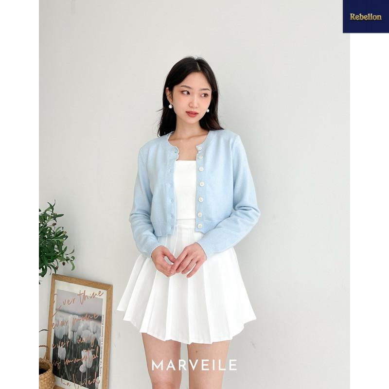 [ Marveile ] Lily Cardigan / Top Outer Korea