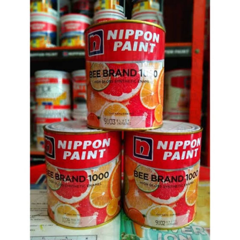 

CAT MINYAK UTK KAYU & BESI NIPPON BEE BRAND 1000 (READY SEMUA WARNA)