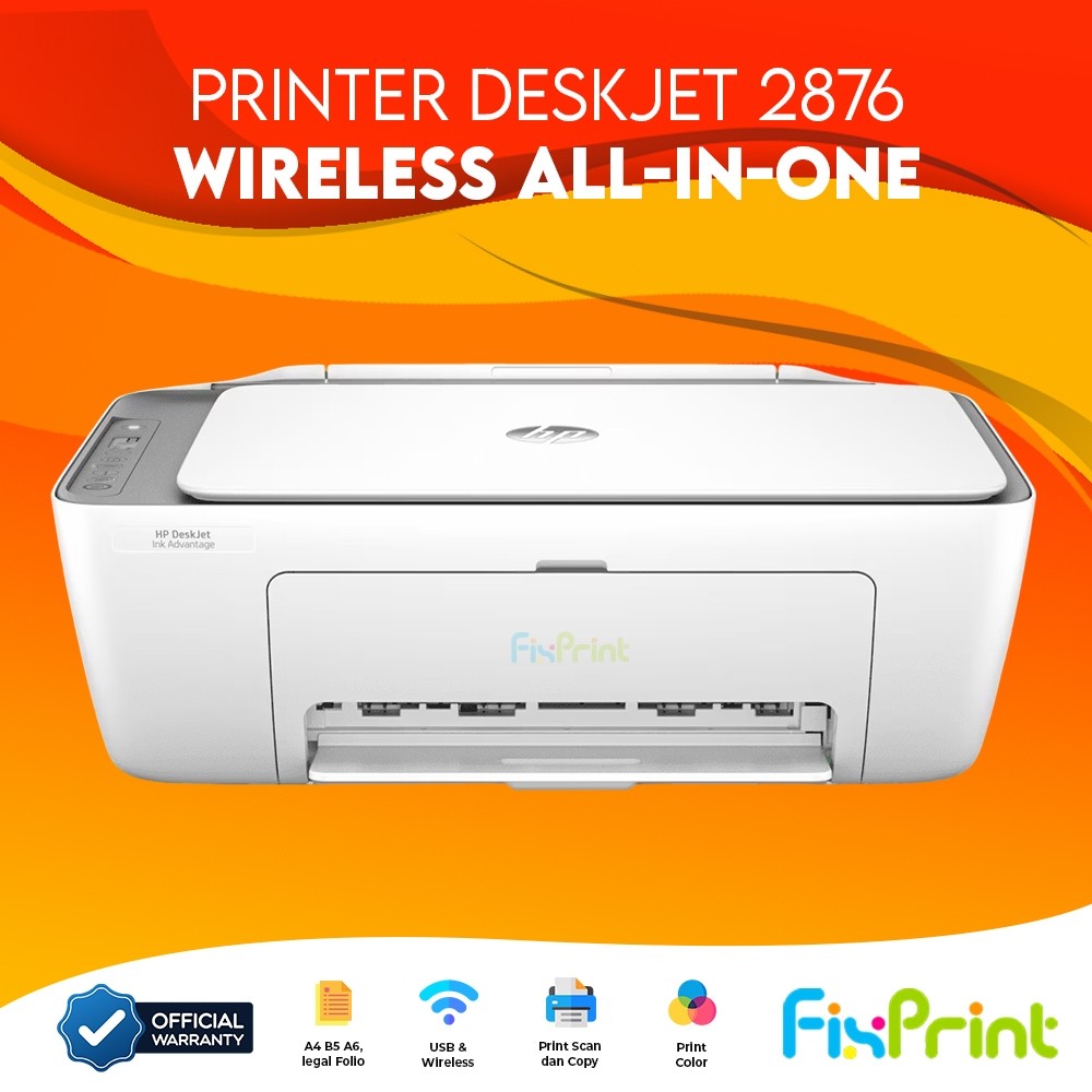 

Printer HP Deskjet Ink Advantage 2875 2775 2776 2335 2336 2337 Printer Print Scan Copy Printer All in One 3 in 1 Multifungsi Photo Printer Murah Wireless WiFI / Tanpa Wifi