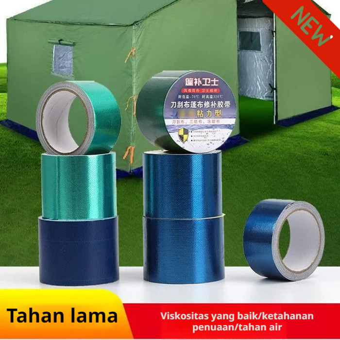 

⭐Pita Perbaikan Industri⭐/Tape Anti Bocor Tahan Air Butil/Pita Perbaikan Terpal Kuat Tahan Lama/Perekat Diri Kuat Tarpaulin Repair Tape/Kain Scraper Anti Sobek