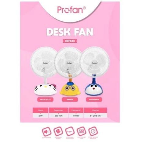 PROFAN DESK FAN 8 PROFAN RDF 820/WALL FAN PROFAN RWF1216