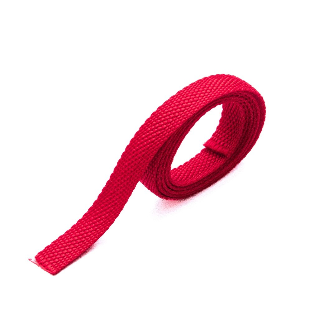 Tali webbing 1.5 CM Tebal 1 MM / Webbing Polyester - Tali Webbing Tas - (1 ROLL)