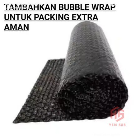 

Buble Wrap / Extra Tambahan Buble Wrap Packingan