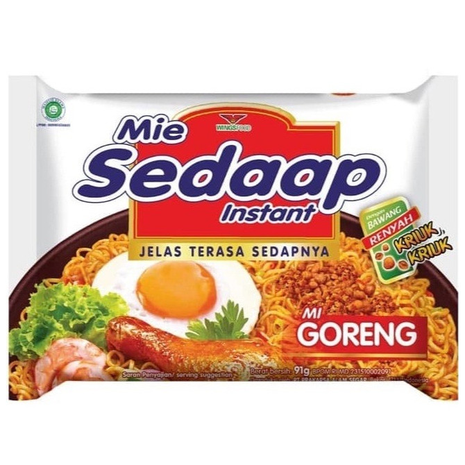 

SEDAP MIE GORENG Mie Sedaap INSTAN