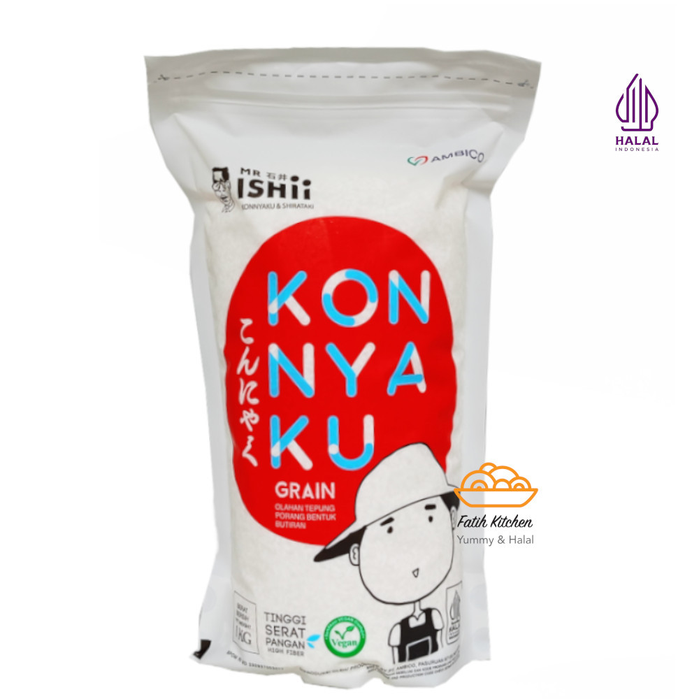 

MR. ISHII Beras Shirataki Konnyaku Rice / Tinggi Serat, Rendah Kalori, Cocok Untuk Diet & Diabetes