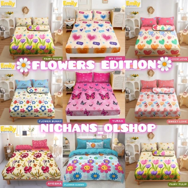 CUANSALE SPREI HOMEMADE MOTIF TERBARU BESTSELLER FREE SARBAN DAN SARGUL // SPREI AESTHETIC KOREA STY