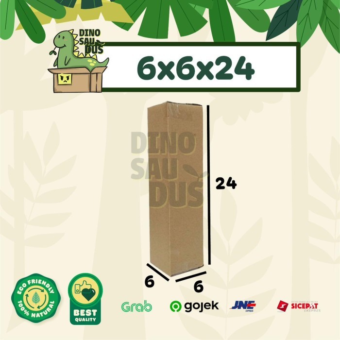 

6x6x24 CM Corrugated Box Packaging KARDUS packing SHEET