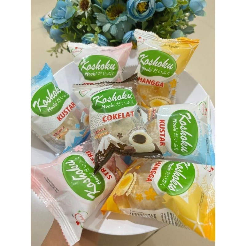 

mochi koshoku isi 50 pcs 1 dus mochi viral