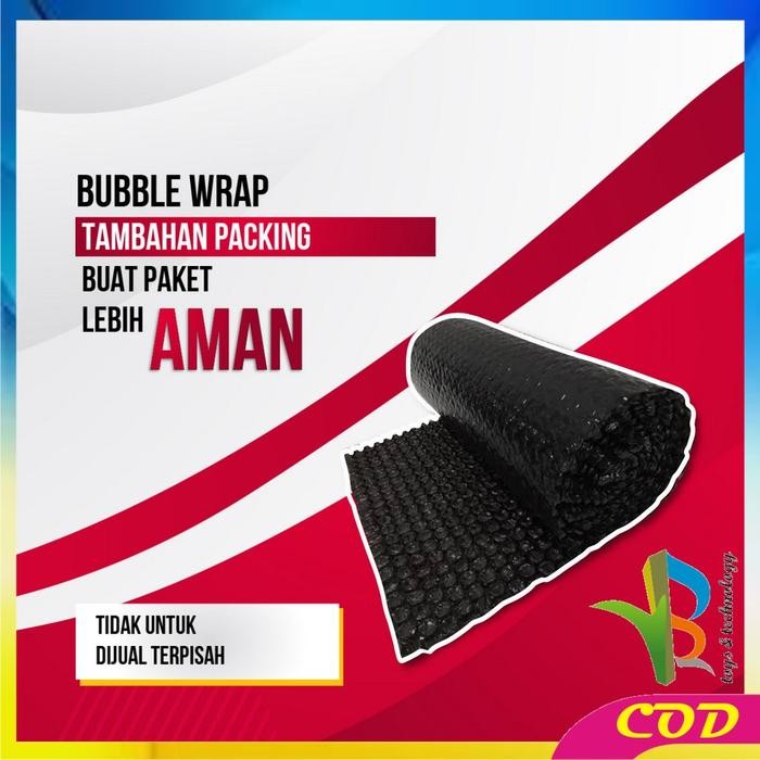 

b STR RB Tambahan packing Bubble Wrap agar paket lebih aman dan safety